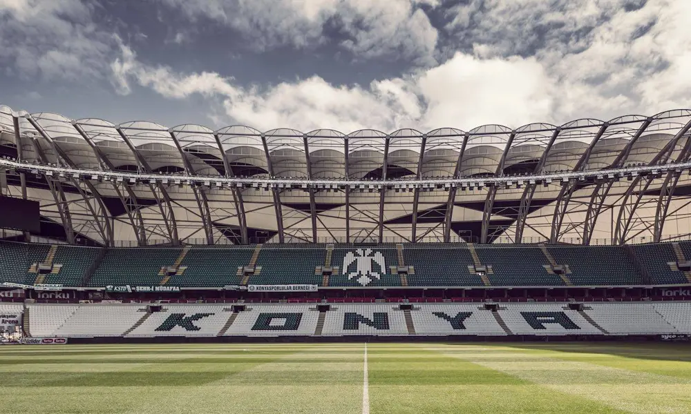 Konya New Stadium Fire Lines Cleaning