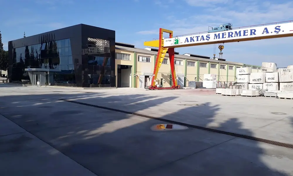 Izmir Aktas Marble Factory Cooling Lines and Nozzle Cleaning