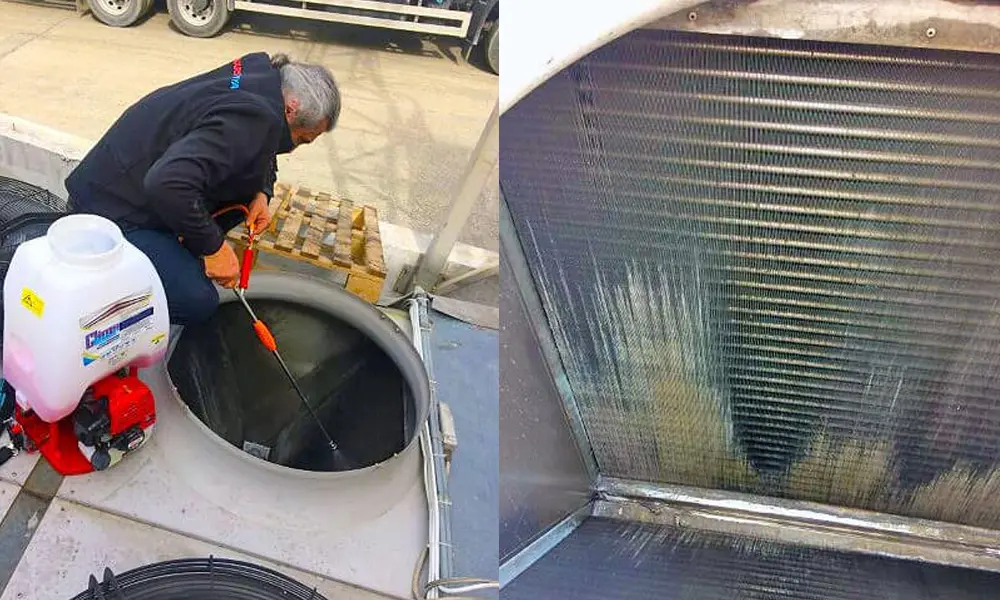 Çorlu Sel Dış Ticaret Chiller Group Cleaning