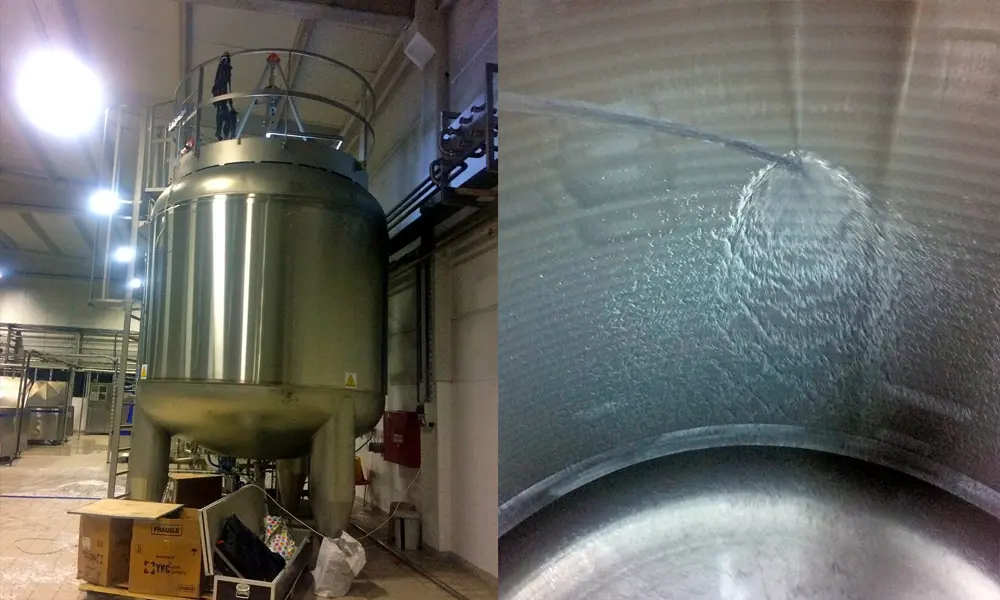 Kay Milk Factory Boiler Corrosion Cleaning