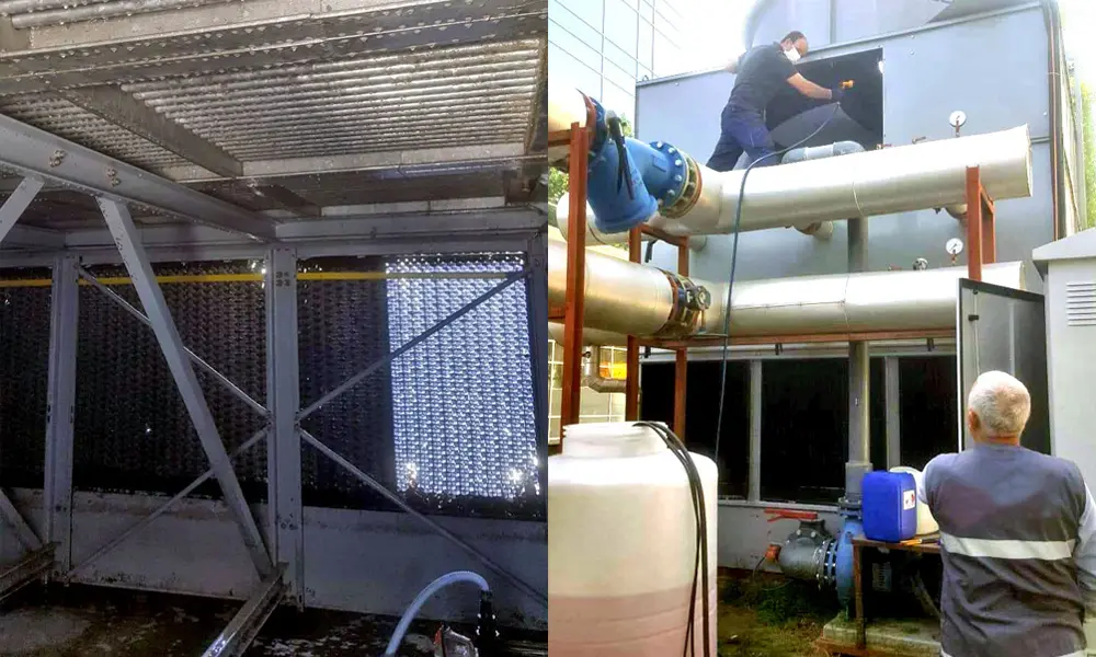 Professional Cooling Tower Cleaning at Regnum Sky Tower Ankara